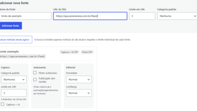 Importação de notícias por RSS no WordPress com filtros editoriais